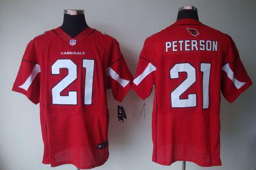 Nike Cardinals #21 Patrick Peterson Red Team Color Men's Stitched NFL Vapor Untouchable Elite Jersey
